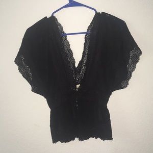 Twenty one black see through shirt